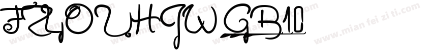 FZYOUH JW GB-1-0字体转换